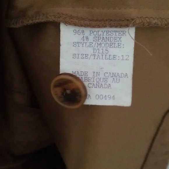 Vintage D'Allaird camel faux suede shacket - Picture 3 of 3